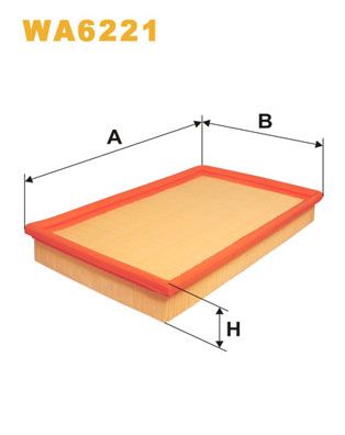 WIX FILTERS Воздушный фильтр WA6221